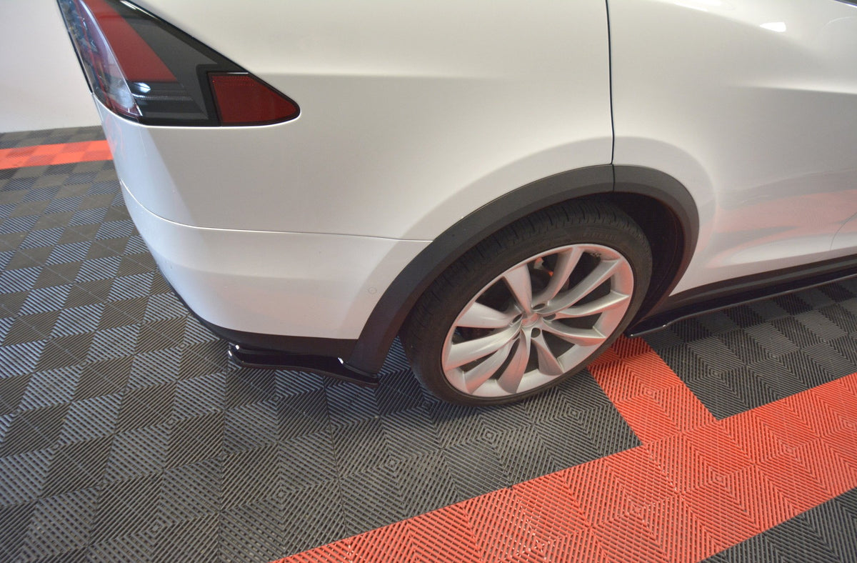 Flaps für Diffusor Heck Ansatz V.1 passend für Tesla Model X