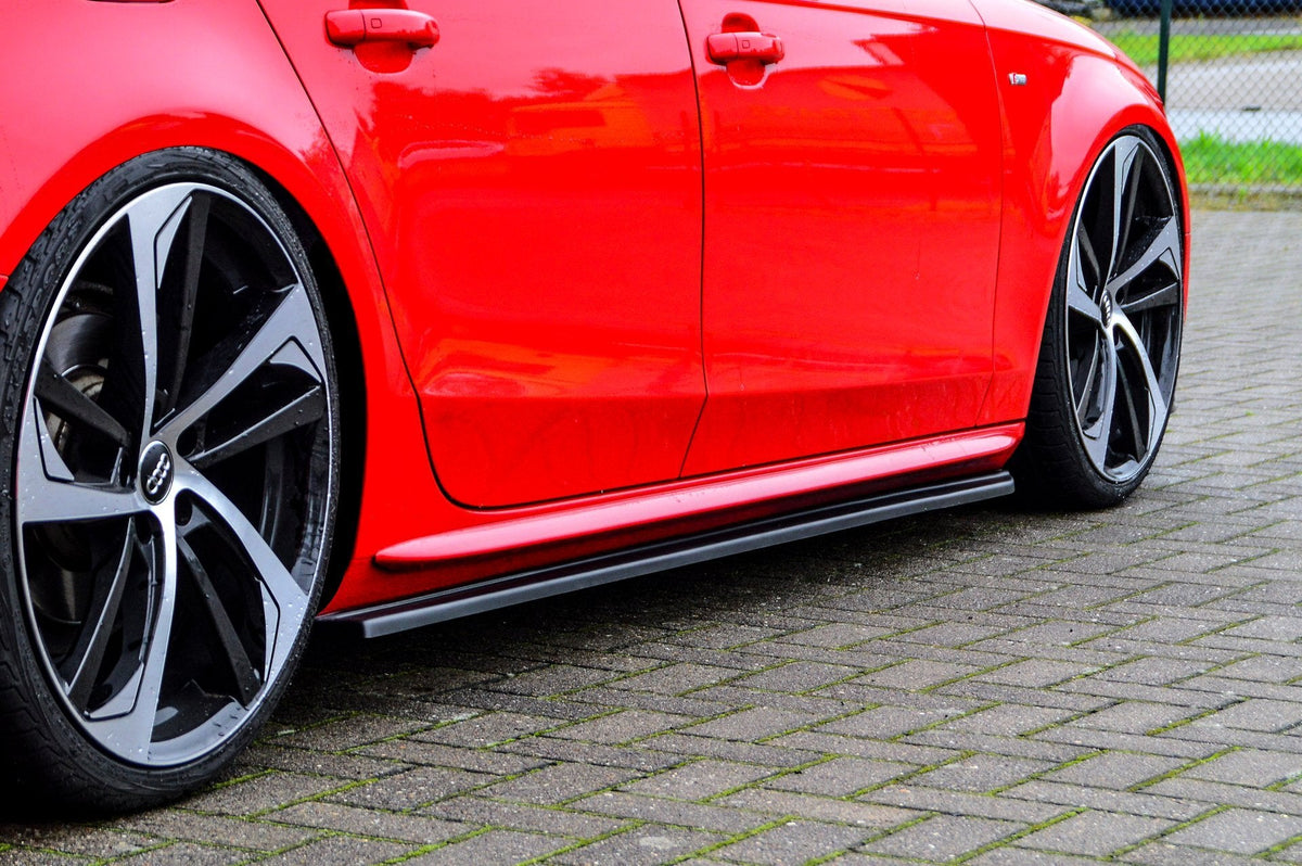 Cup Seitenschweller passend für Audi A4 B8 S-Line + S4 B8 Facelift