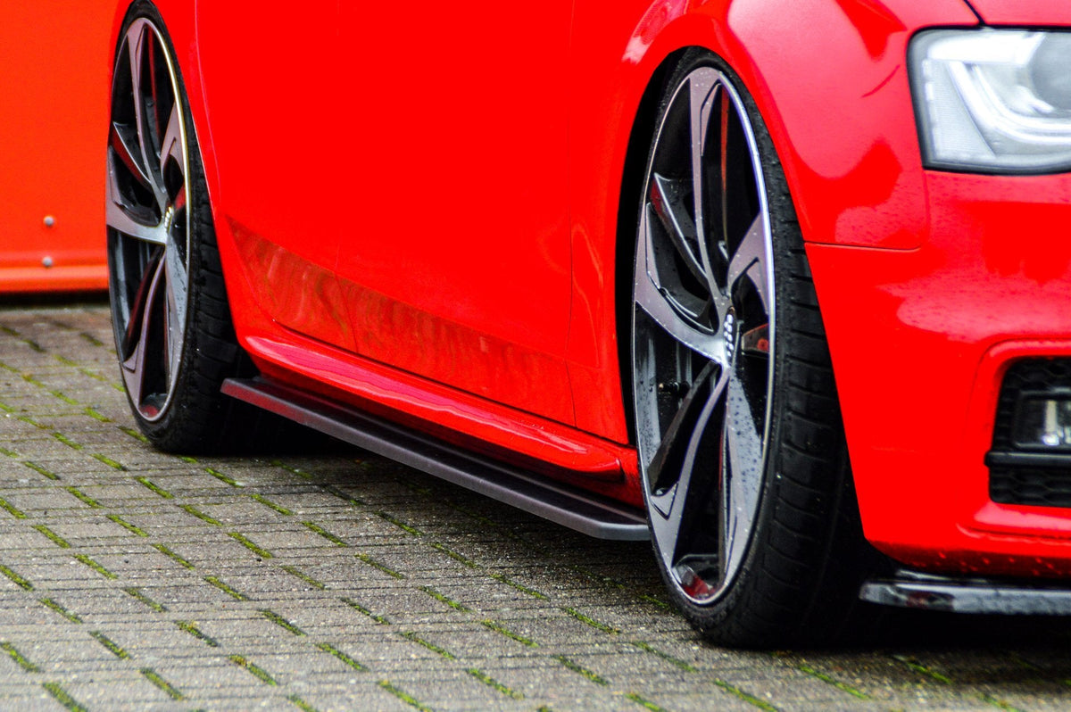 Cup Seitenschweller passend für Audi A4 B8 S-Line + S4 B8 Facelift