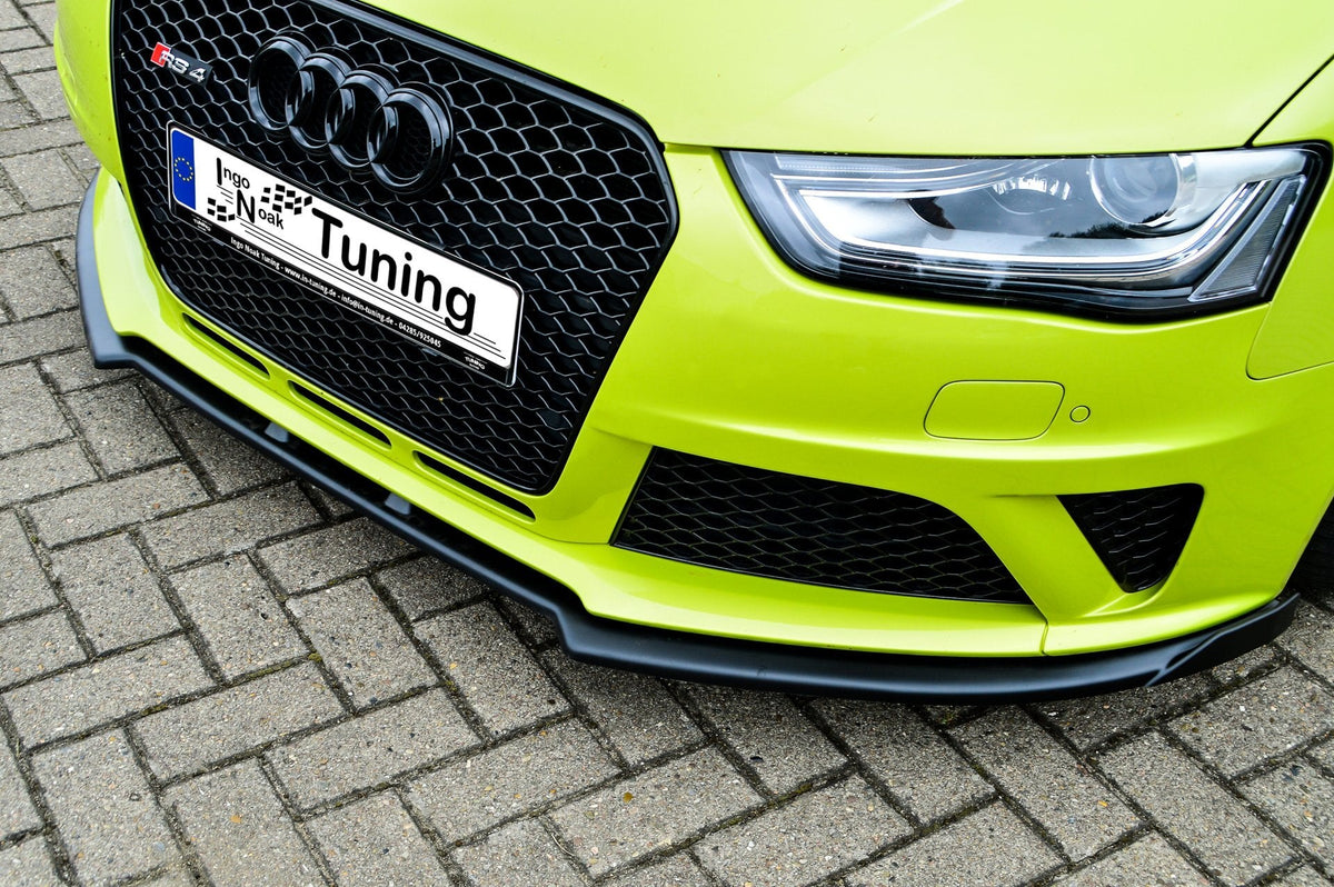 Cup Frontspoilerlippe mit Wing passend für Audi RS4 B8