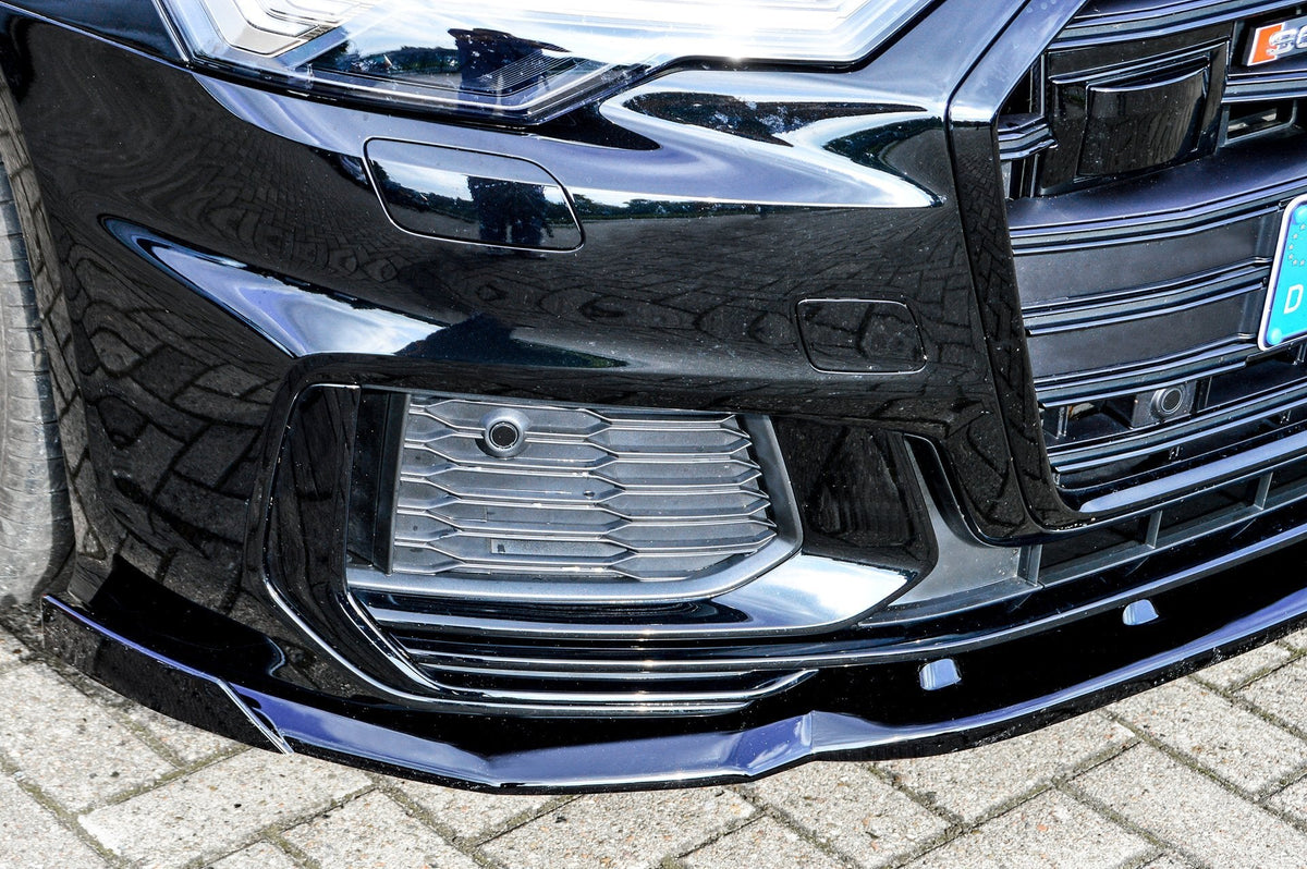 Cup Frontspoilerlippe mit Wing passend für Audi A6 S-Line + S6 4K C8