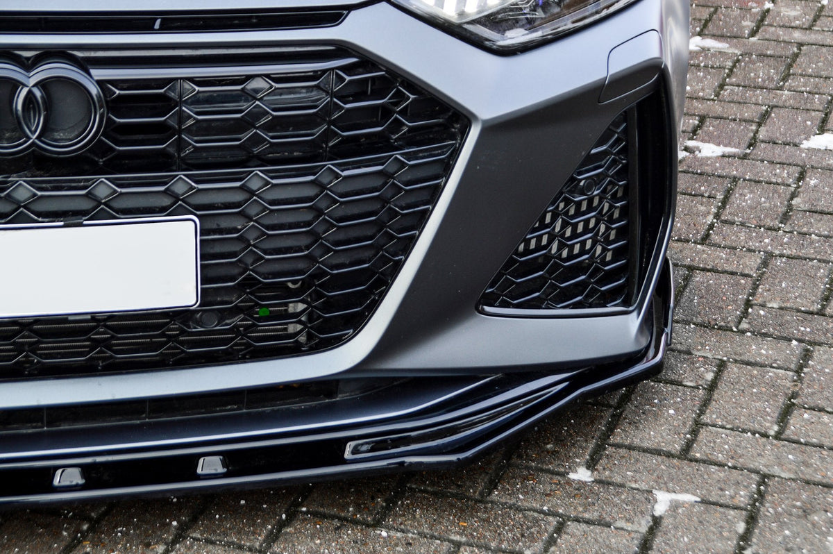 Cup Frontspoilerlippe mit Wing passend für Audi RS6 C8