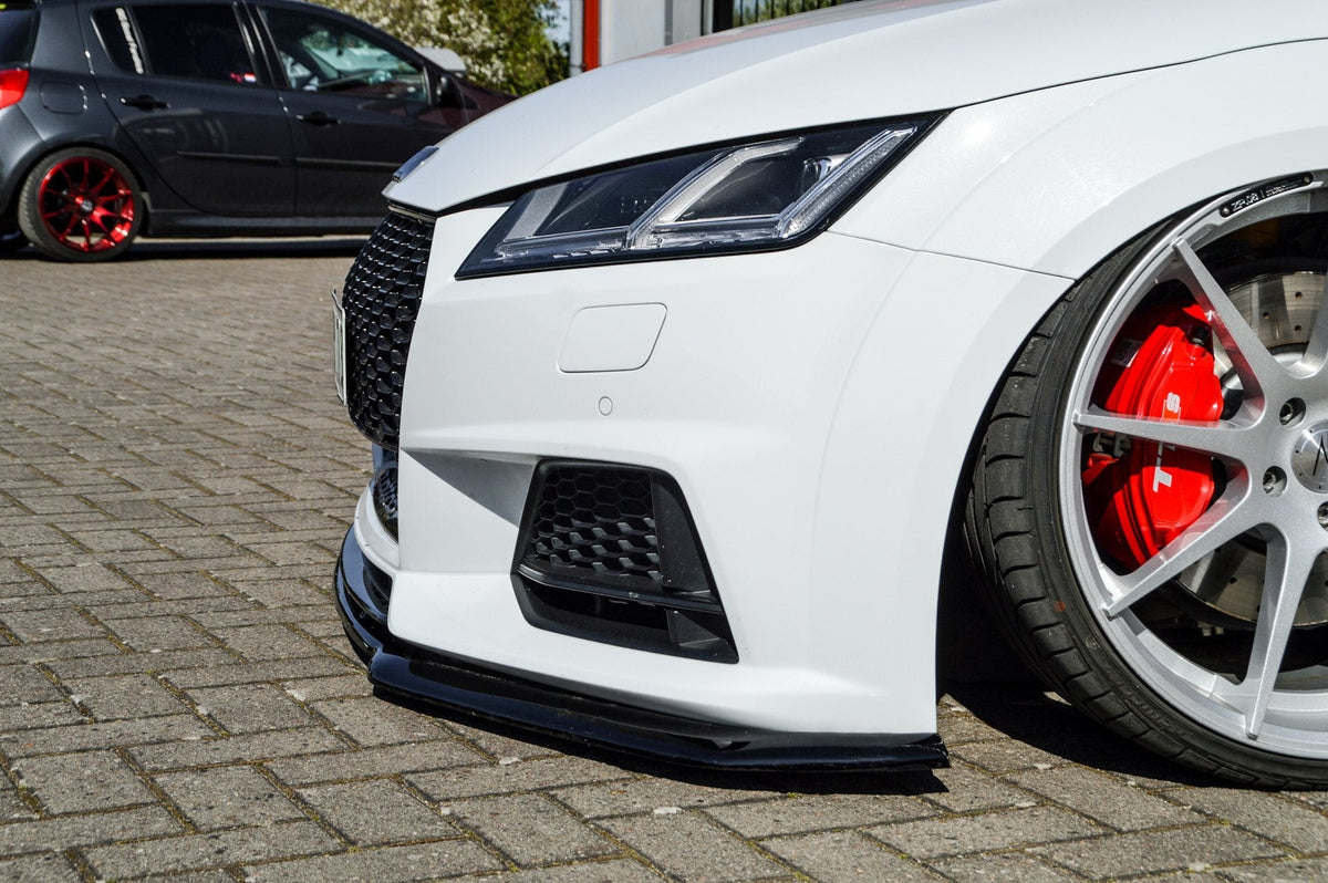Spoilerschwert Frontspoiler Cuplippe aus ABS passend für Audi TT+TTS 8S S-Line