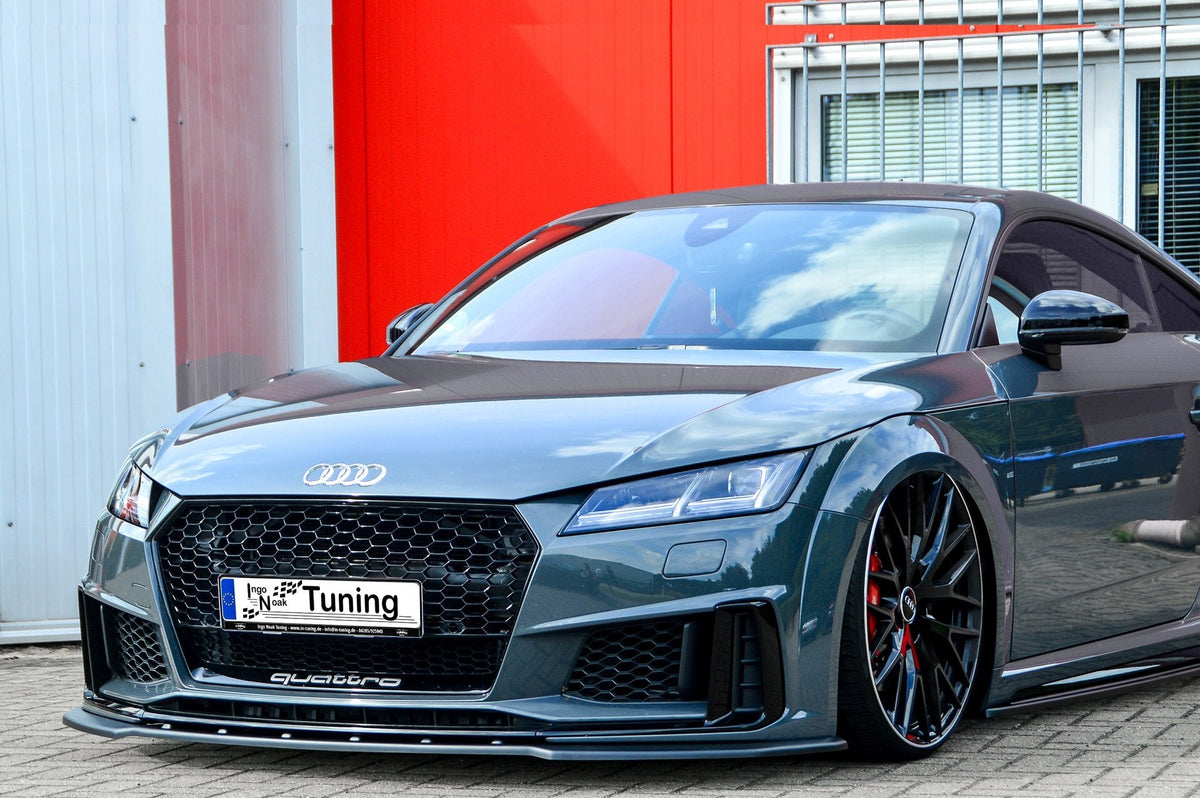 Spoilerschwert Frontspoiler aus ABS passend für Audi TT+TTS 8S S-Line Facelift