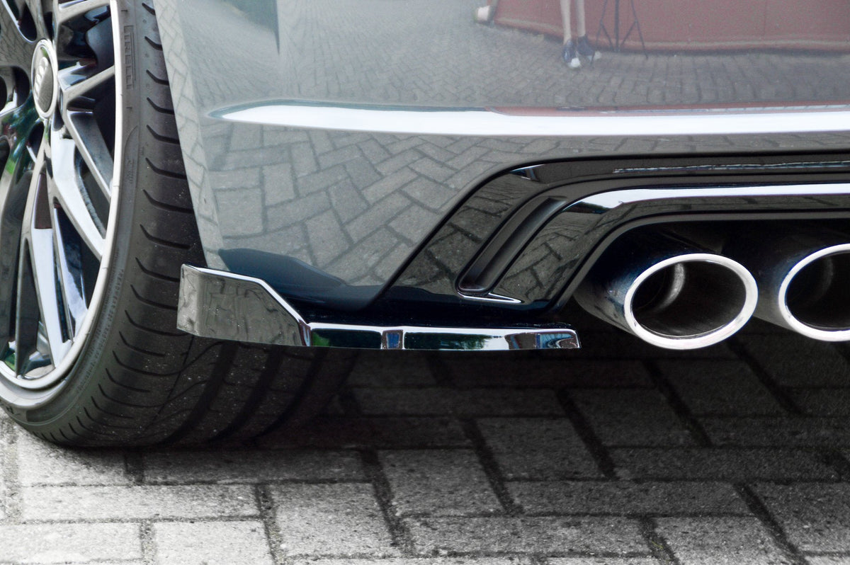 Heckansatz Seitenteile mit Wing passend für Audi TTS 8S Facelift