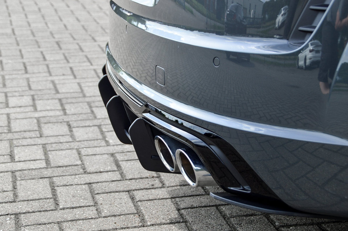 Racing Heckansatz Diffusor passend für Audi TTS 8S Facelift