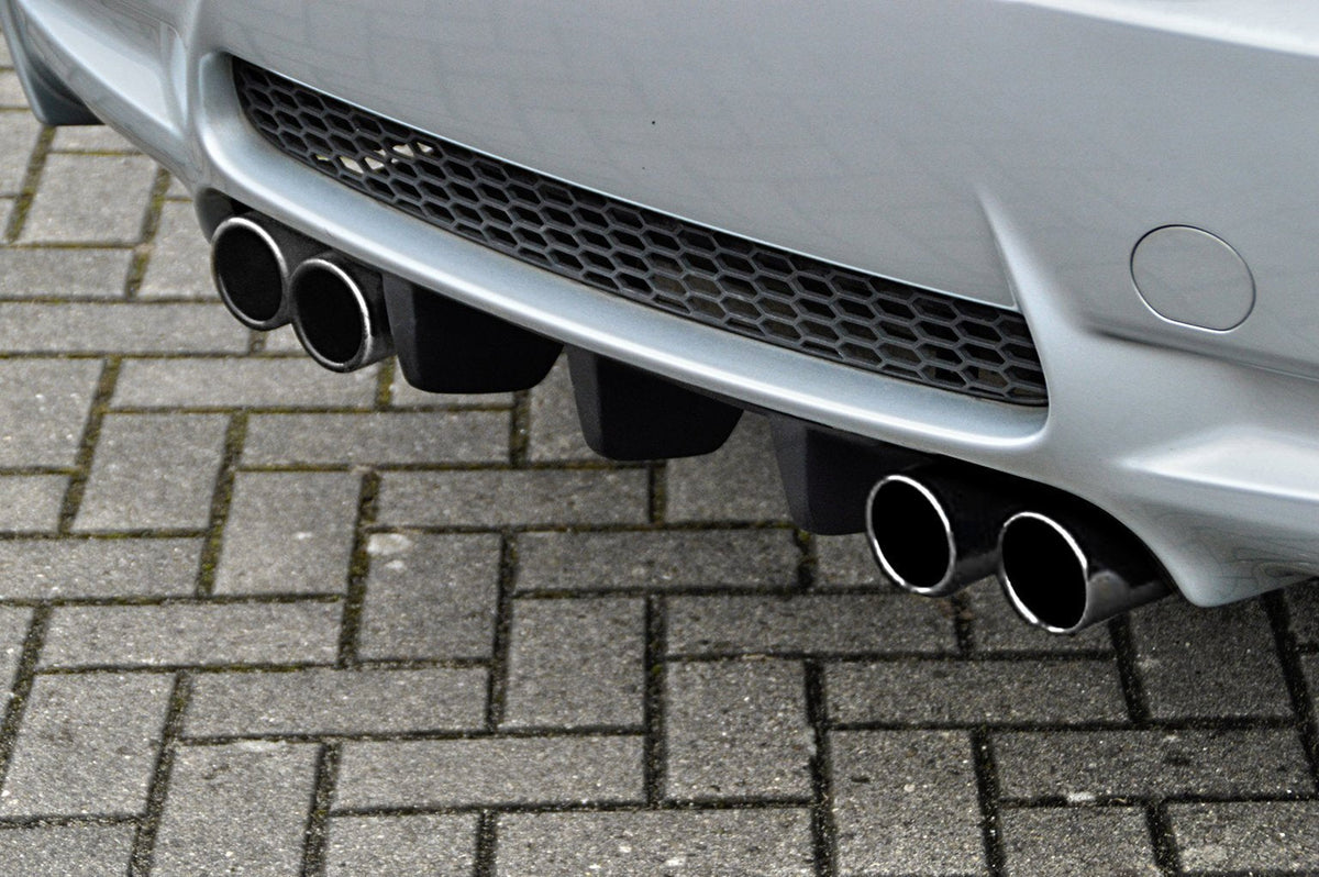 Heckdiffusor Set mit Mittelteil und Seitenteilen passend für BMW M3 E92 E93