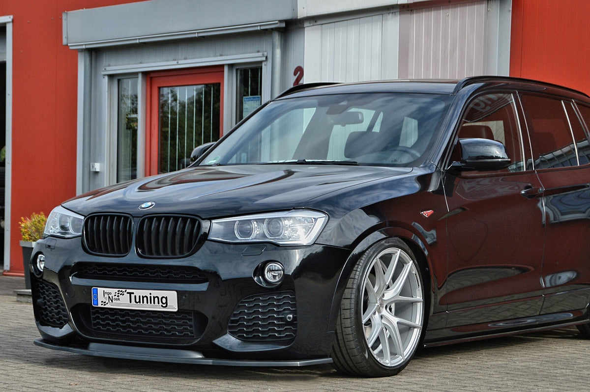 Cup Frontspoilerlippe passend für BMW X3/X4 F25 F26 mit M-Paket
