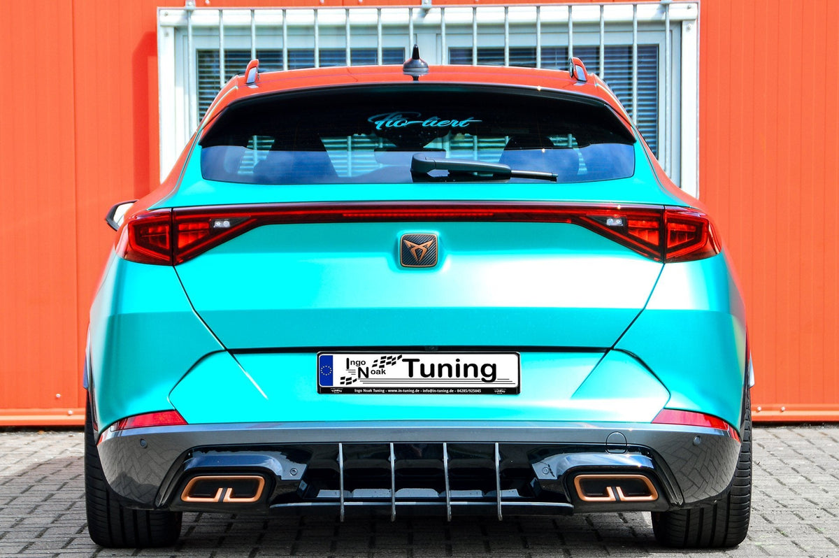 Gefräster Heckansatz Diffusor passend für Cupra Formentor