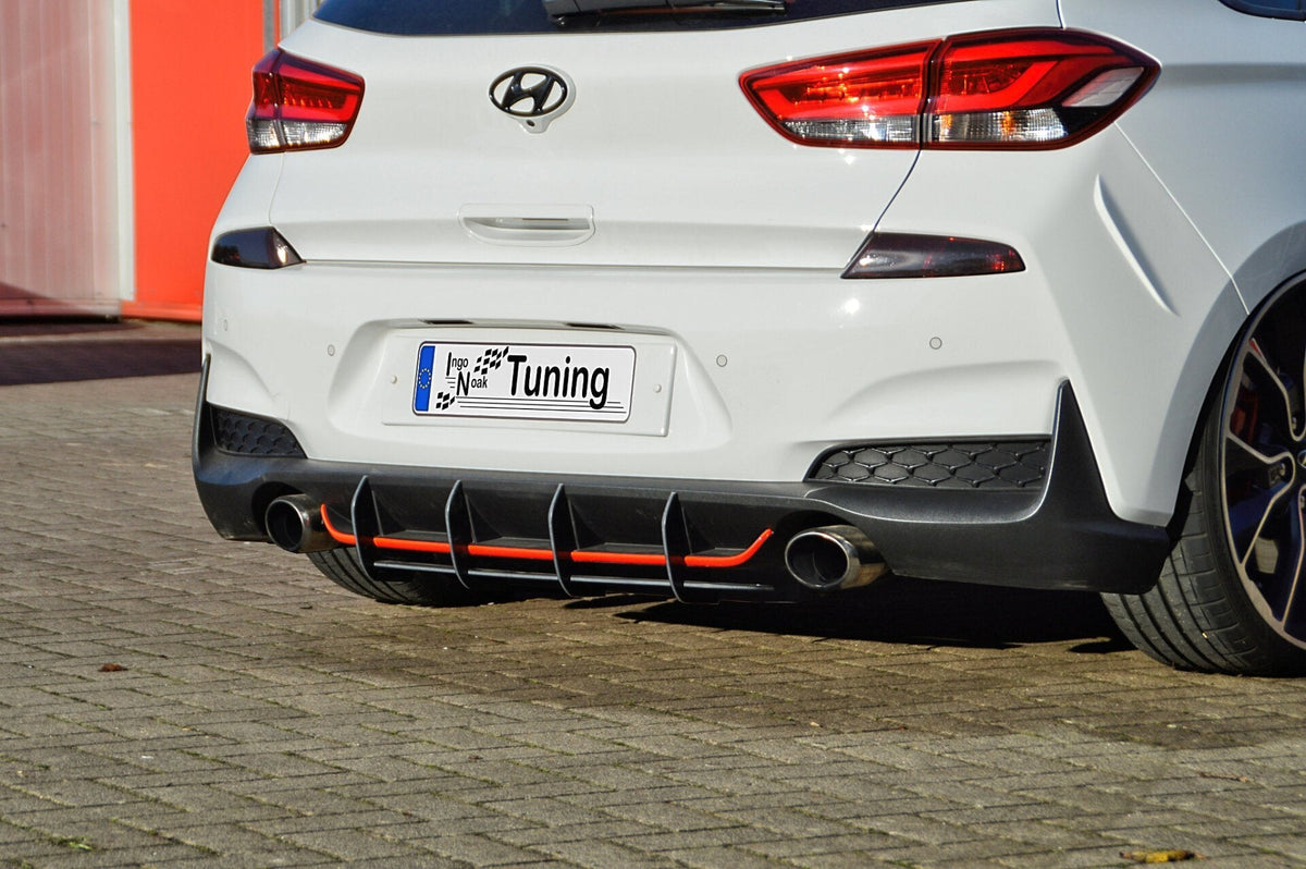 Heckansatz Seitenteile passend für Hyundai I30N + Performance