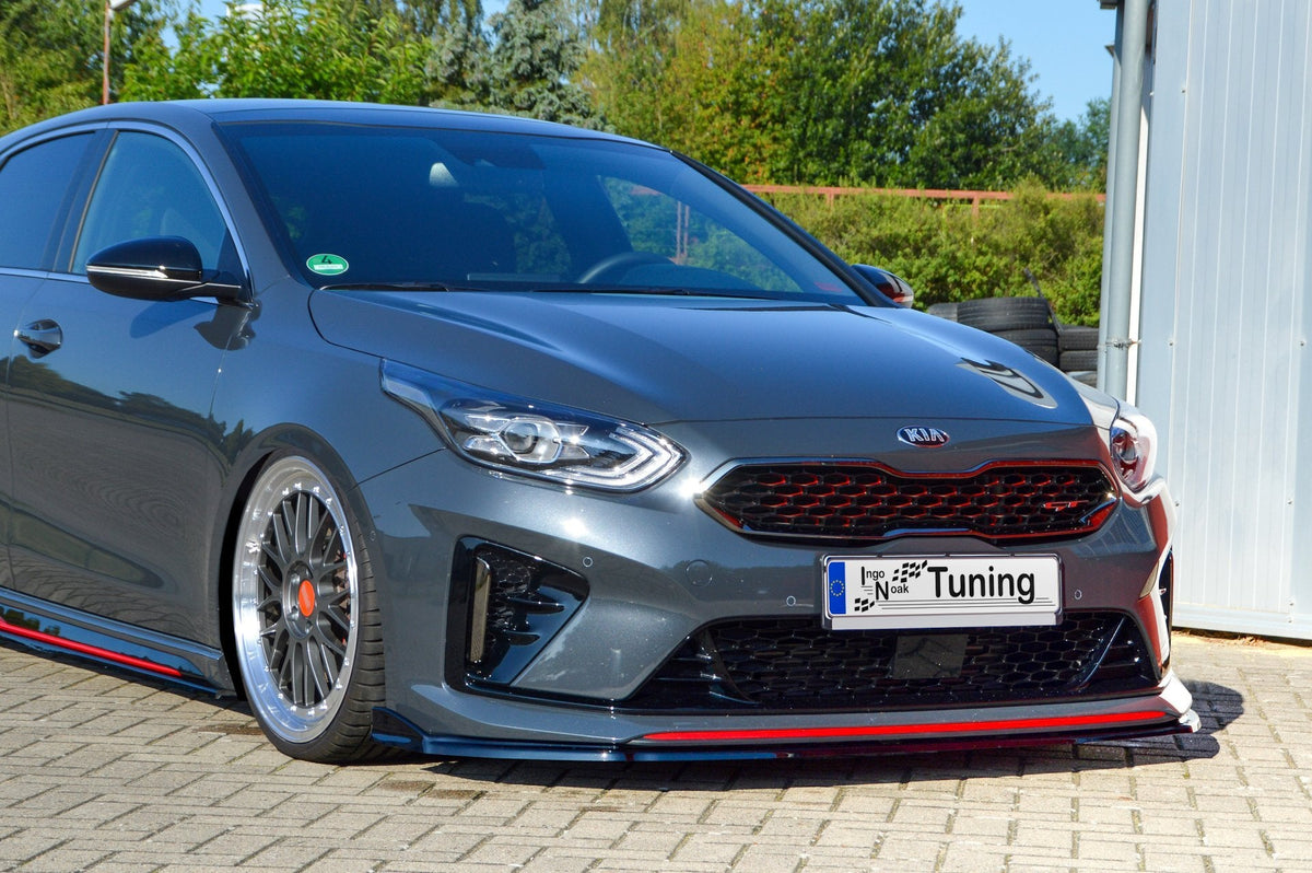 Cup Frontspoilerlippe passend für Kia Ceed GT + Pro Ceed