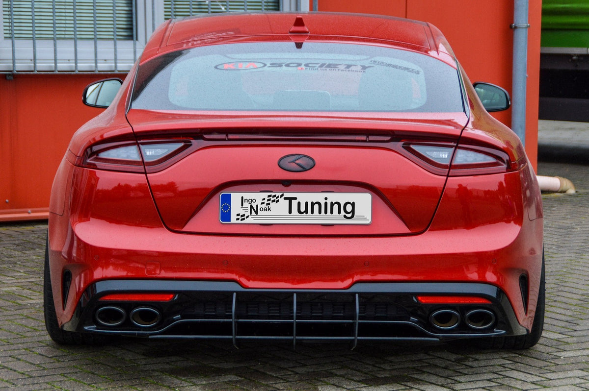 Gefräster Heckansatz passend für Kia Stinger CK