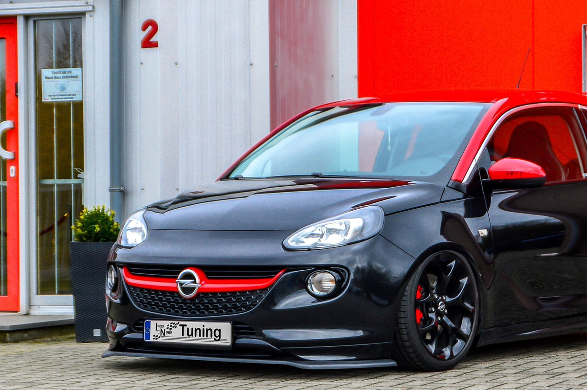 Cup Frontspoilerlippe passend für Opel Adam S + OPC-Line