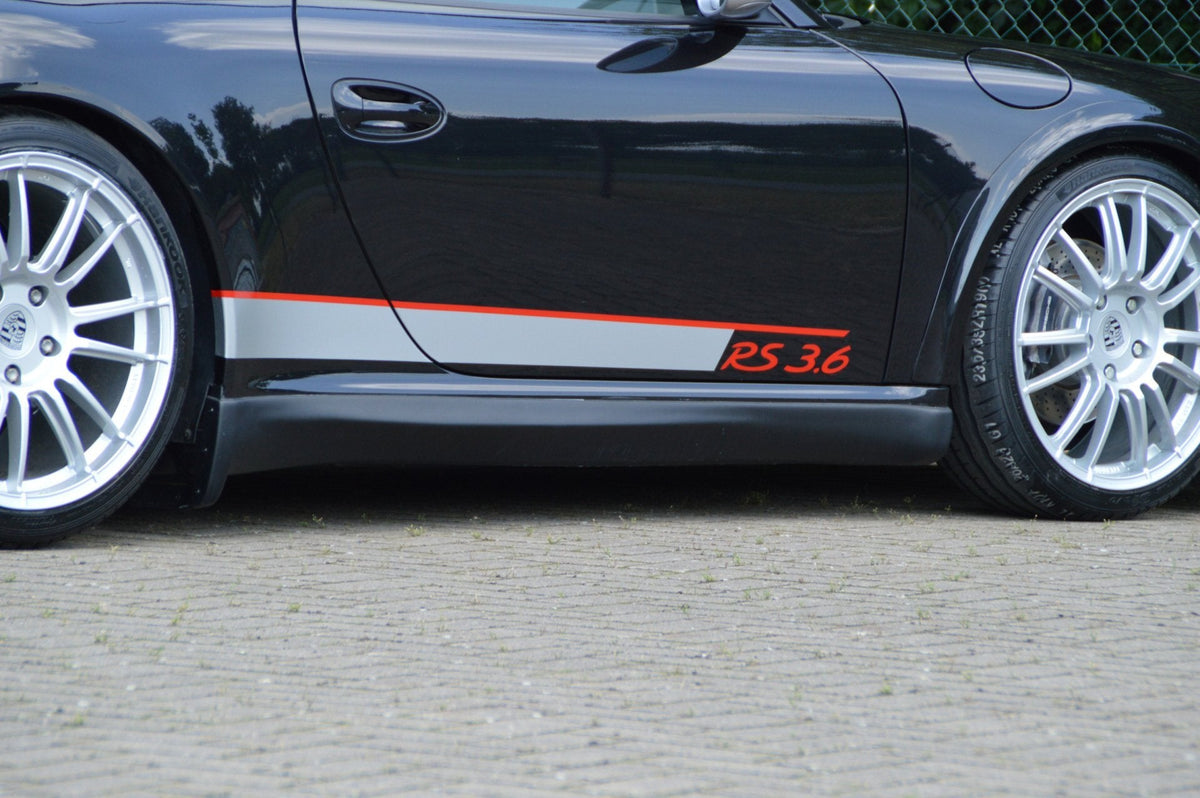 Seitenschweller passend für Porsche 911 997 Carrera 2S + GT3