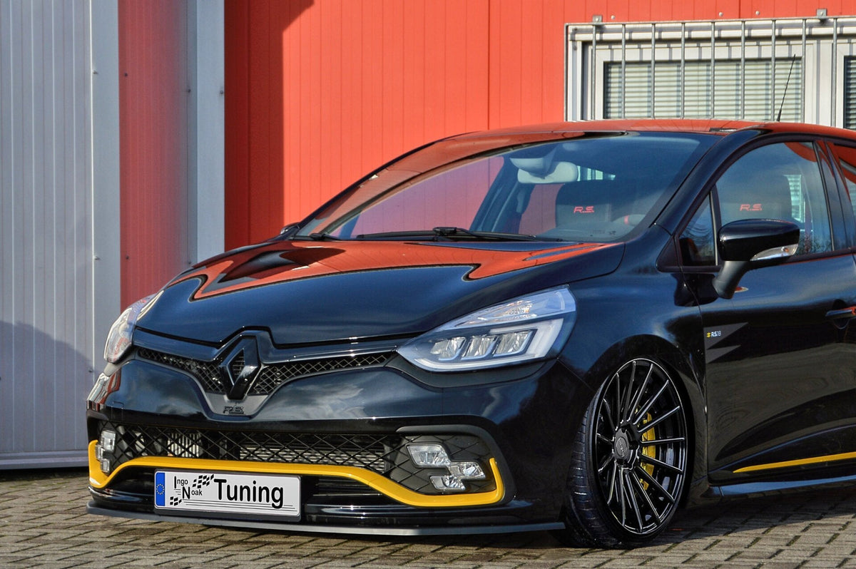 Frontspoiler Cuplippe Spoilerschwert passend für Renault Clio 4 RS