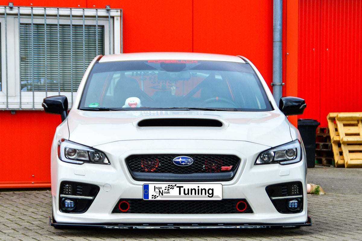 Cup Frontspoilerlippe mit Wing passend für Subaru Impreza WRX STI