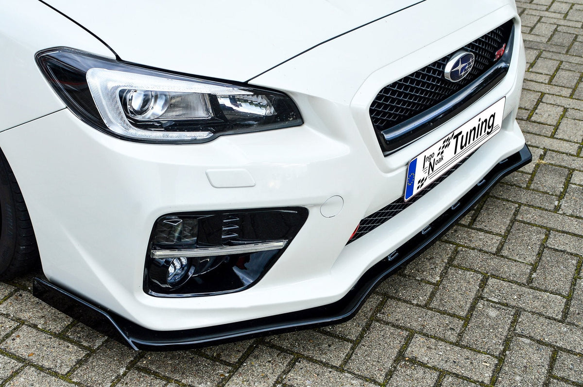 Cup Frontspoilerlippe mit Wing passend für Subaru Impreza WRX STI