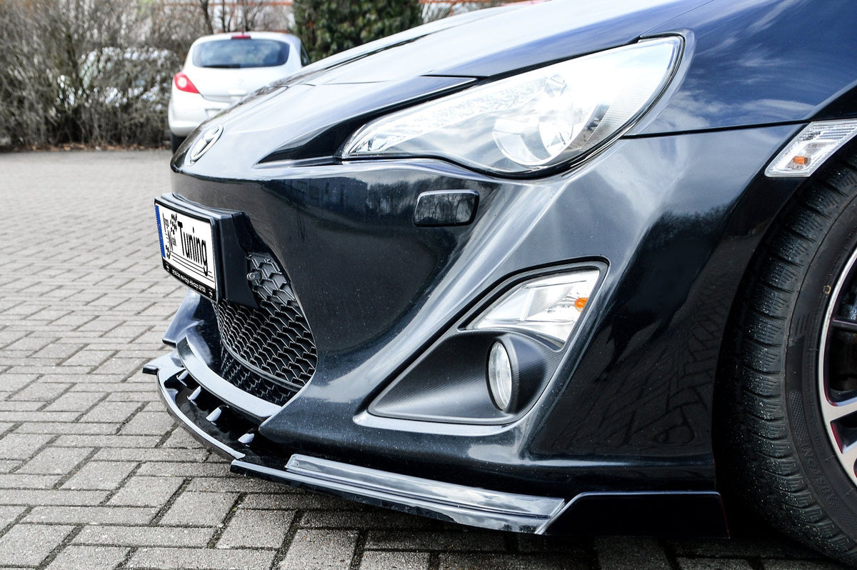 Cup Frontspoilerlippe mit Wing passend für Toyota GT86