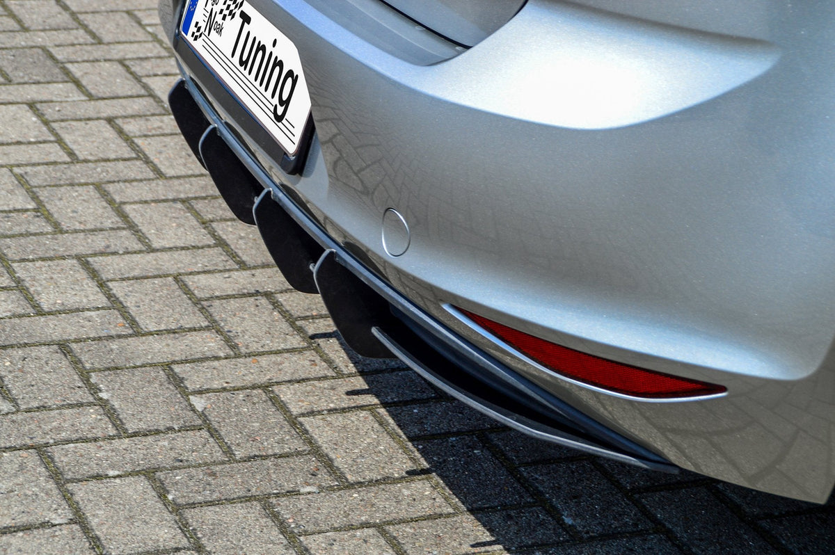 Racing Heckansatz Diffusor passend für VW Golf 7 Standard