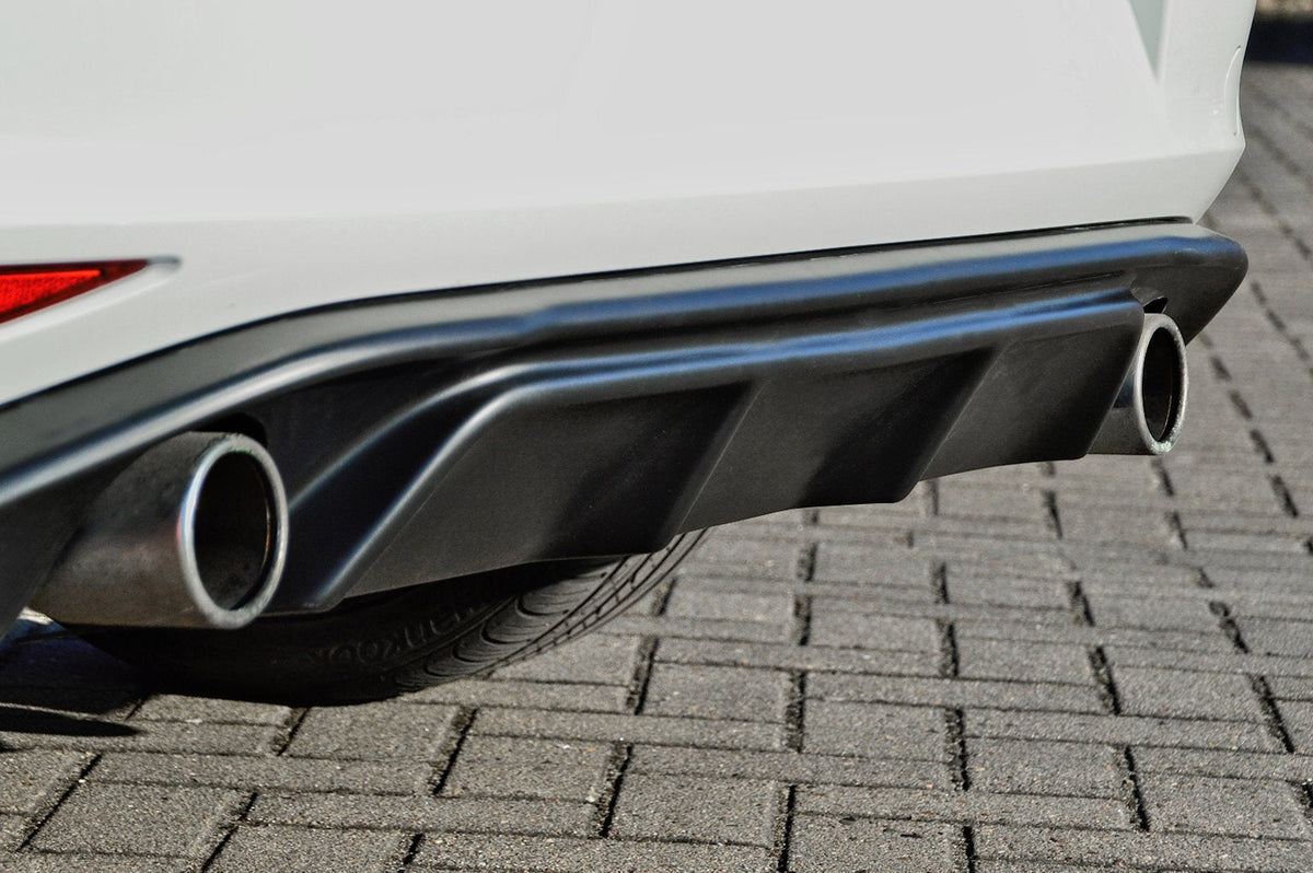 Heckdiffusor Einsatz passend für VW Golf 7 GTI + GTD