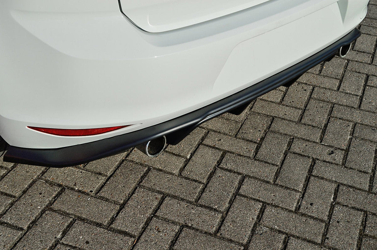 Heckdiffusor Einsatz passend für VW Golf 7 GTI + GTD