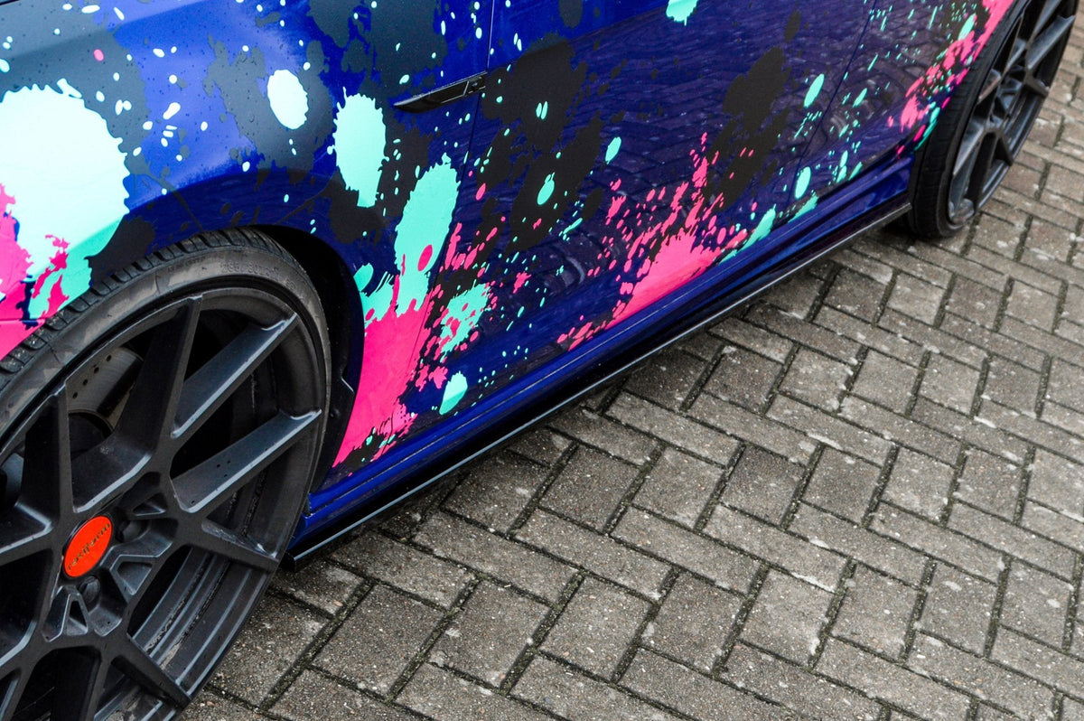 Seitenschweller im Cup Look passend für VW Golf 7R + R-Line