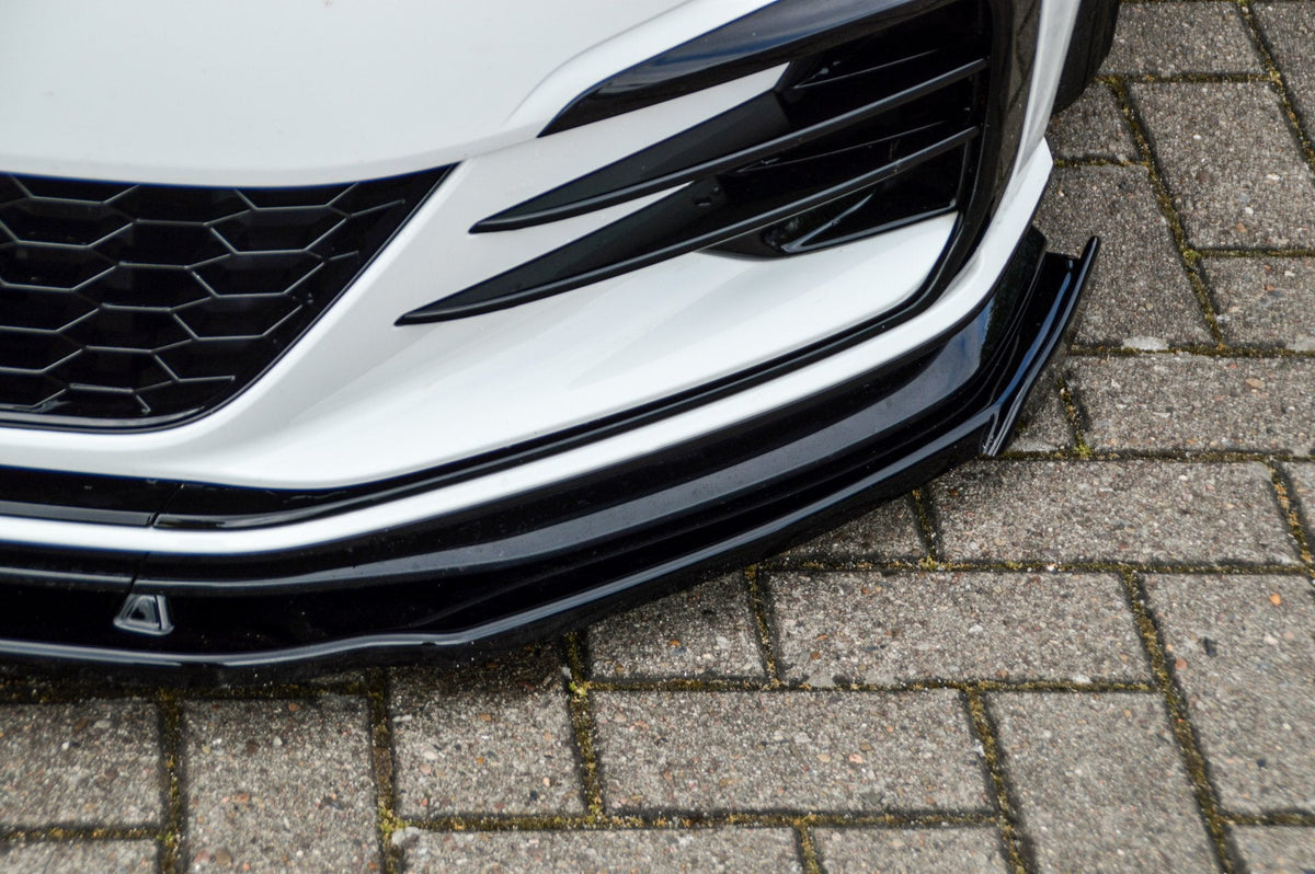 Spoilerschwert Frontspoiler mit Wing passend für VW Golf 7 GTI TCR