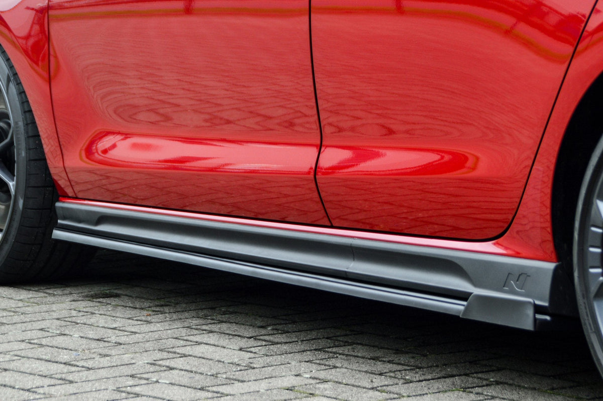 Cup Seitenschweller mit Wing hinten passend für Hyundai I30N Facelift