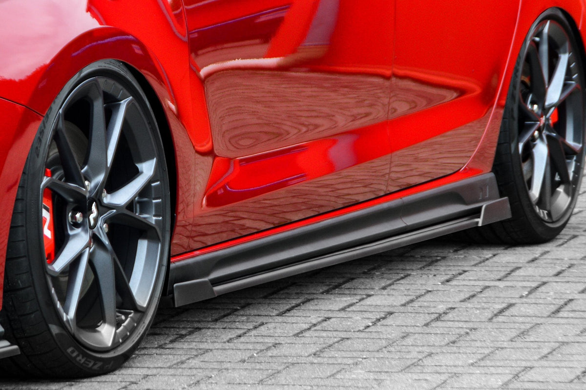 Cup Seitenschweller mit Wing vorne + hinten passend für Hyundai I30N Facelift