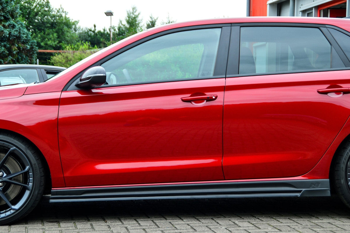 Cup Seitenschweller mit Wing hinten passend für Hyundai I30N Facelift