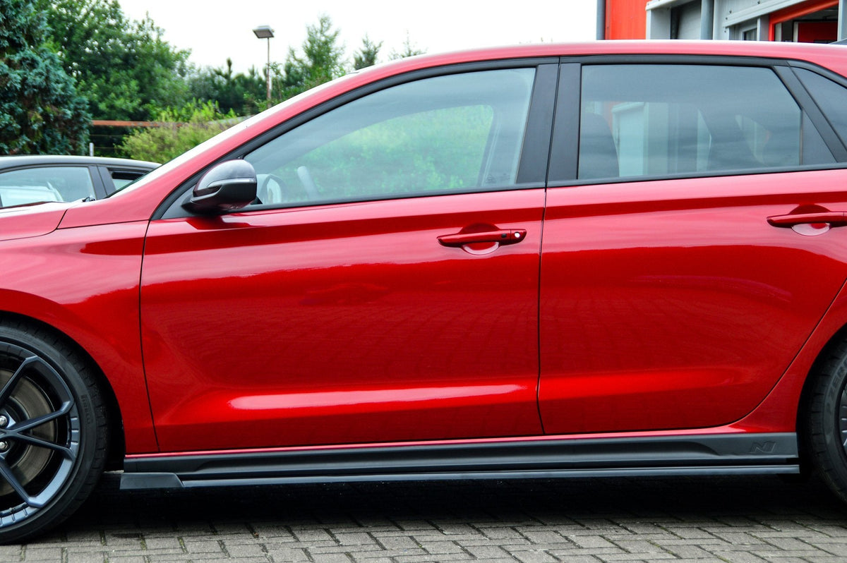 Cup Seitenschweller mit Wing vorne passend für Hyundai I30N Facelift