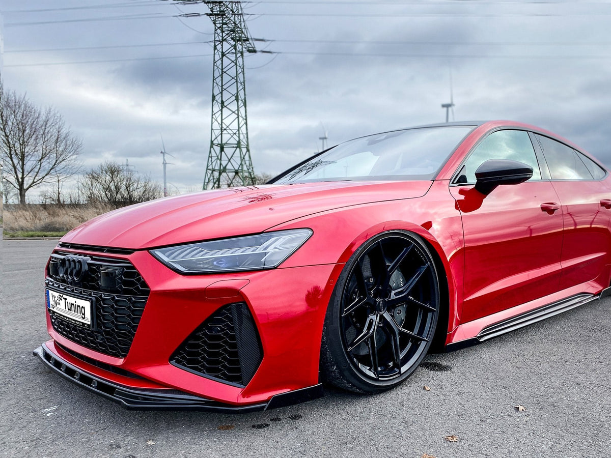 Cup Frontspoilerlippe mit Wing passend für Audi RS7 C8