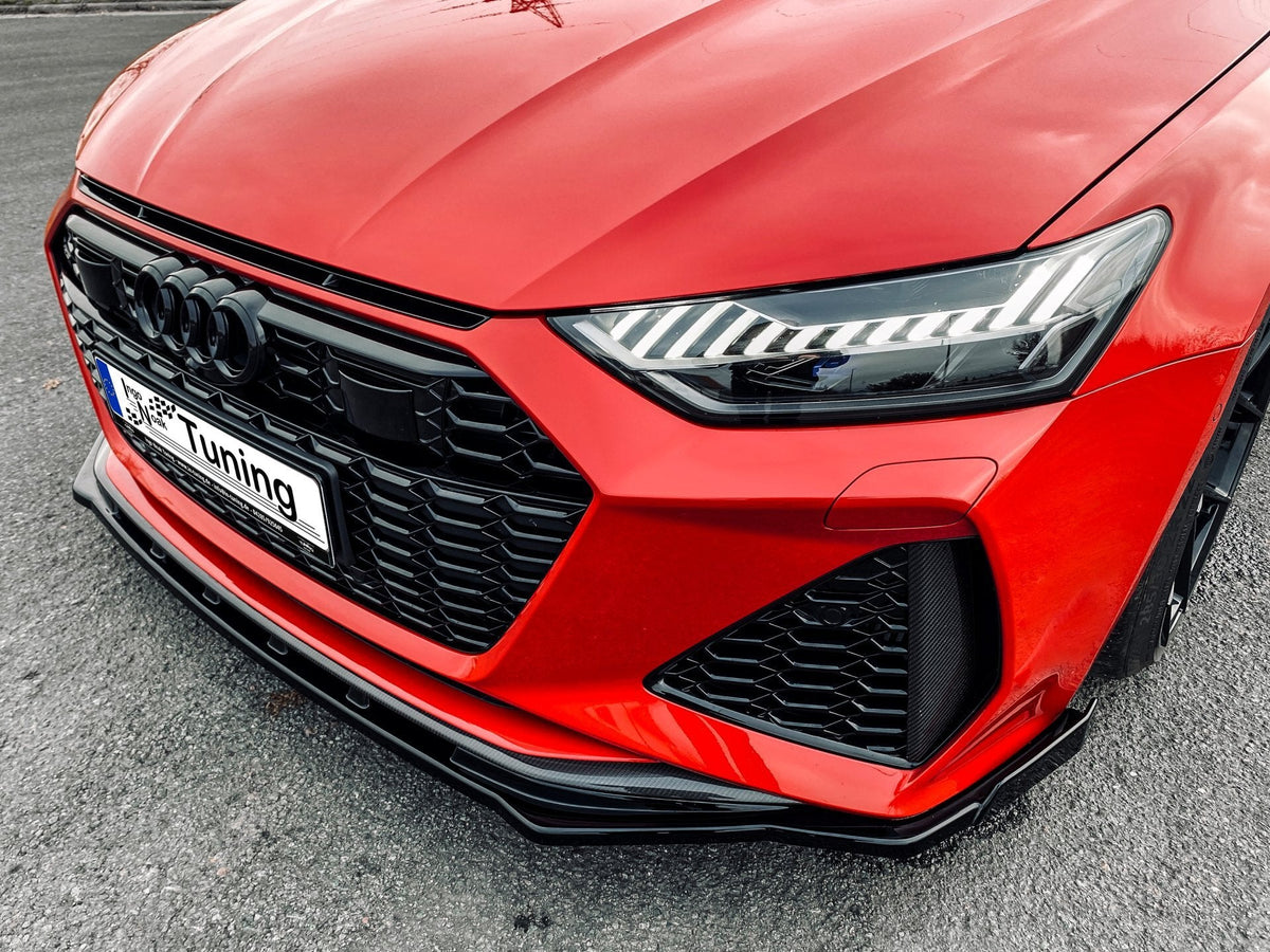 Cup Frontspoilerlippe mit Wing passend für Audi RS7 C8