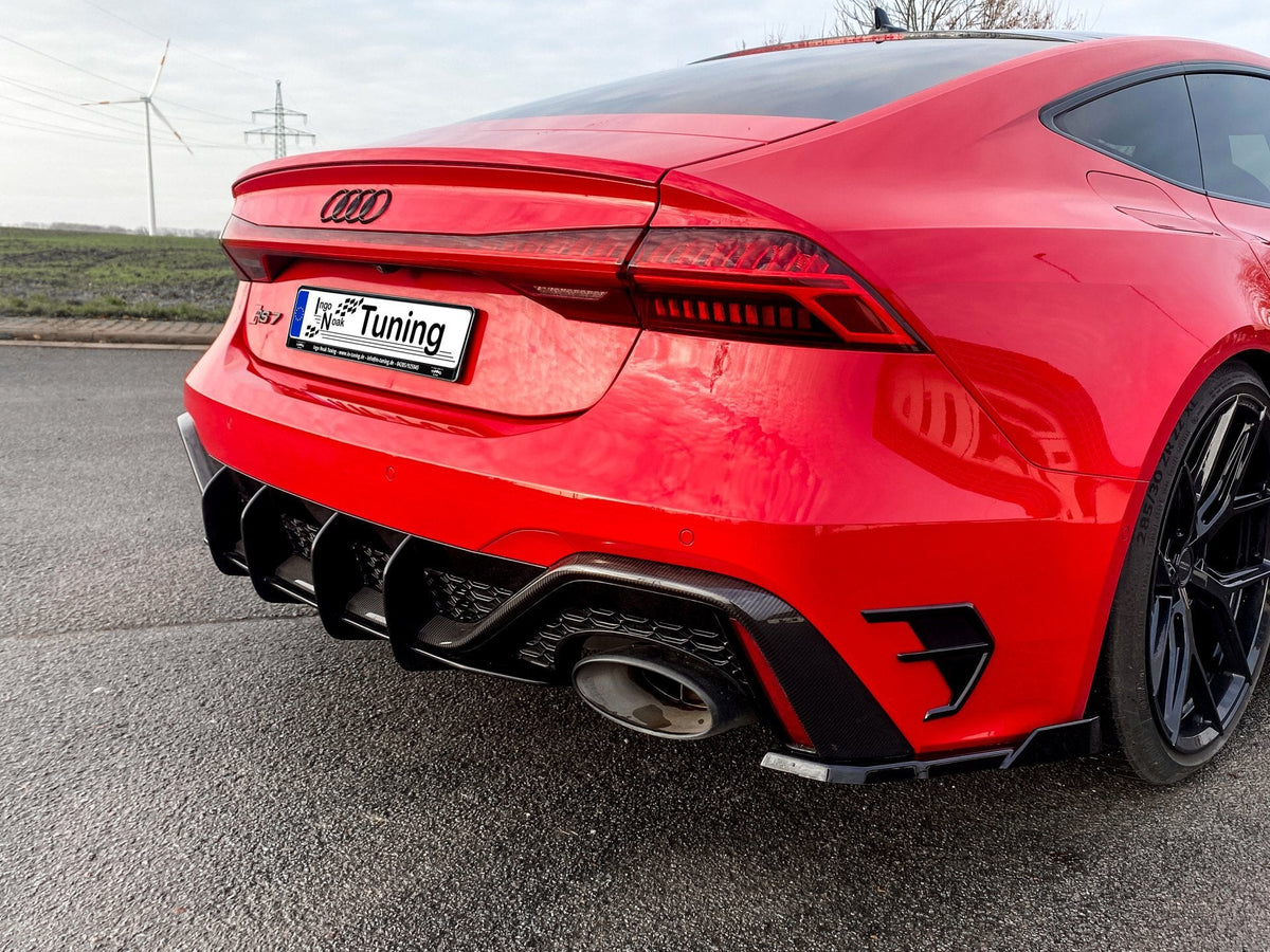 Gefräster Heckansatz passend für Audi RS7 C8 4K