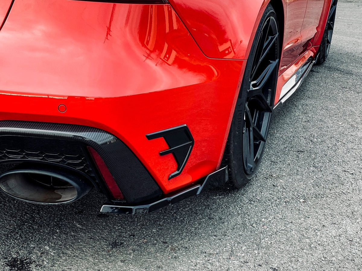 Heckansatz Seitenteile mit Wing passend für Audi RS7 8C 4K
