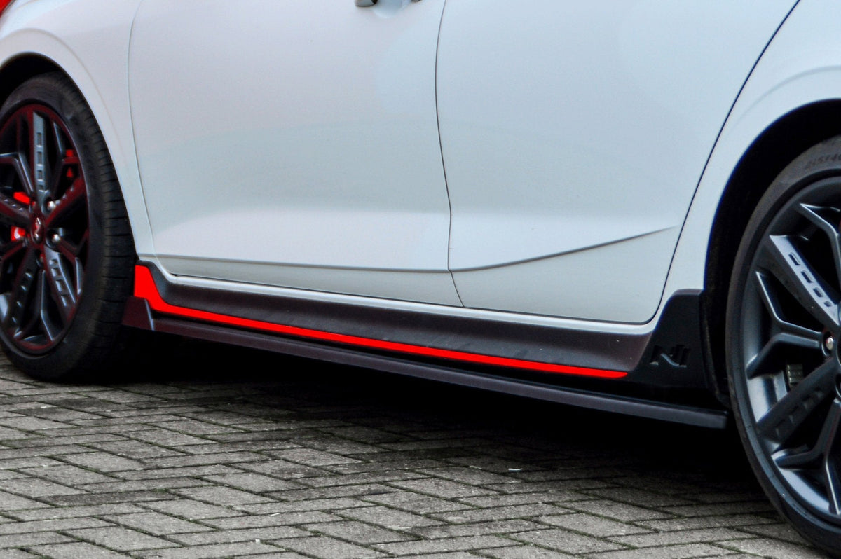 Cup Seitenschweller mit Wing vorne passend für Hyundai I20N Performance