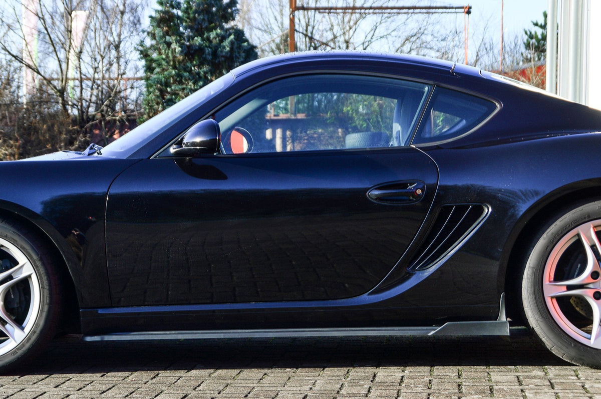 Cup Seitenschweller mit Wing aus ABS passend für Porsche Boxster 987