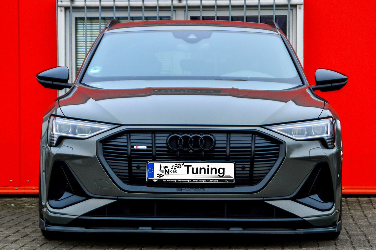 Cup Frontspoilerlippe mit Wing passend für Audi e-tron Quattro +Sportback