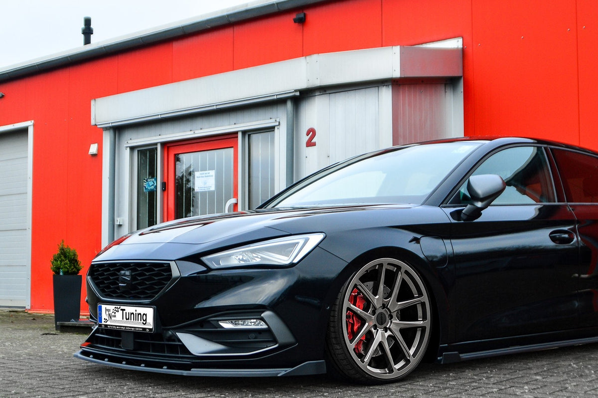 Cup Frontspoilerlippe mit Wings passend für Seat Leon KL +ST