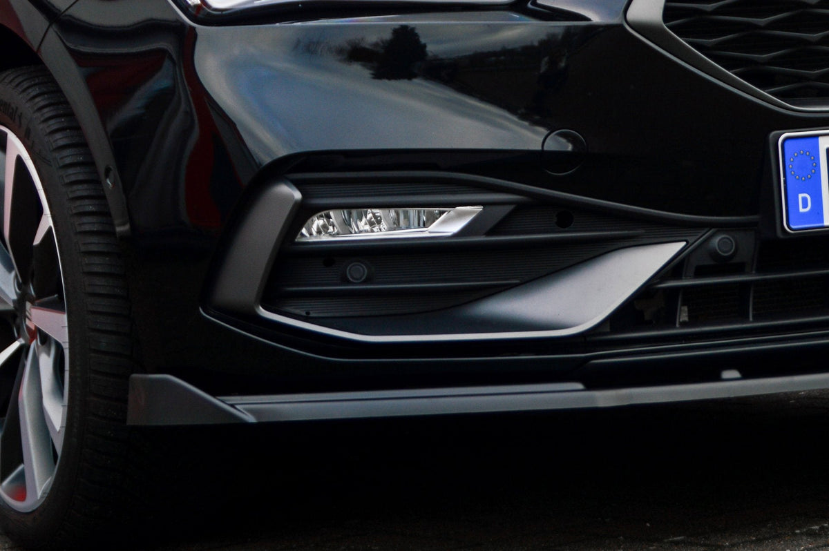Cup Frontspoilerlippe mit Wings passend für Seat Leon KL +ST