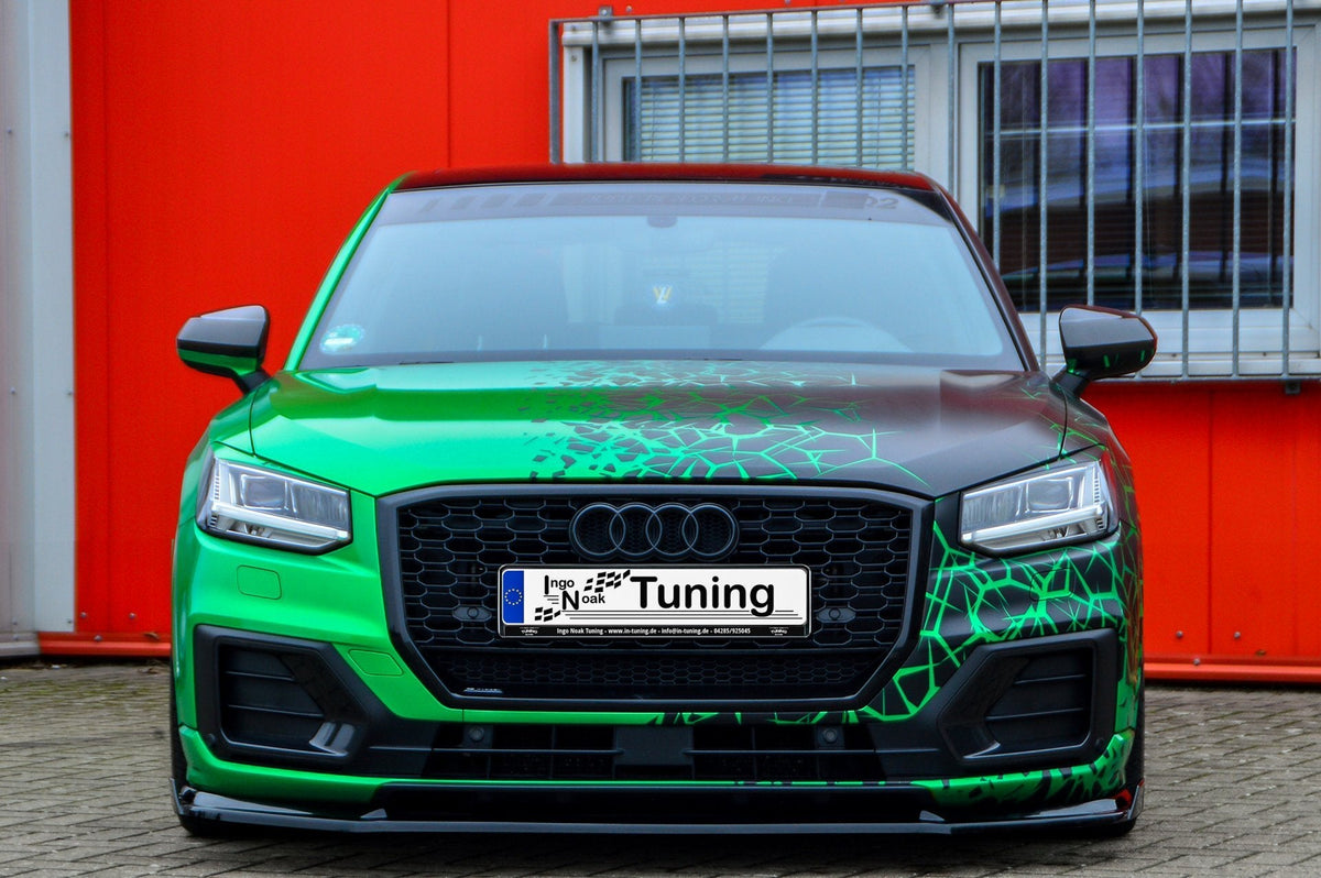 Cup Frontspoilerlippe mit Wing passend für Audi Q2 GA