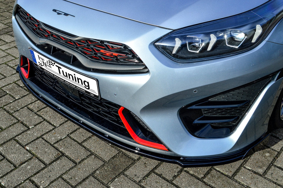 Cup Frontspoilerlippe mit Wings passend für Kia Pro Ceed GT