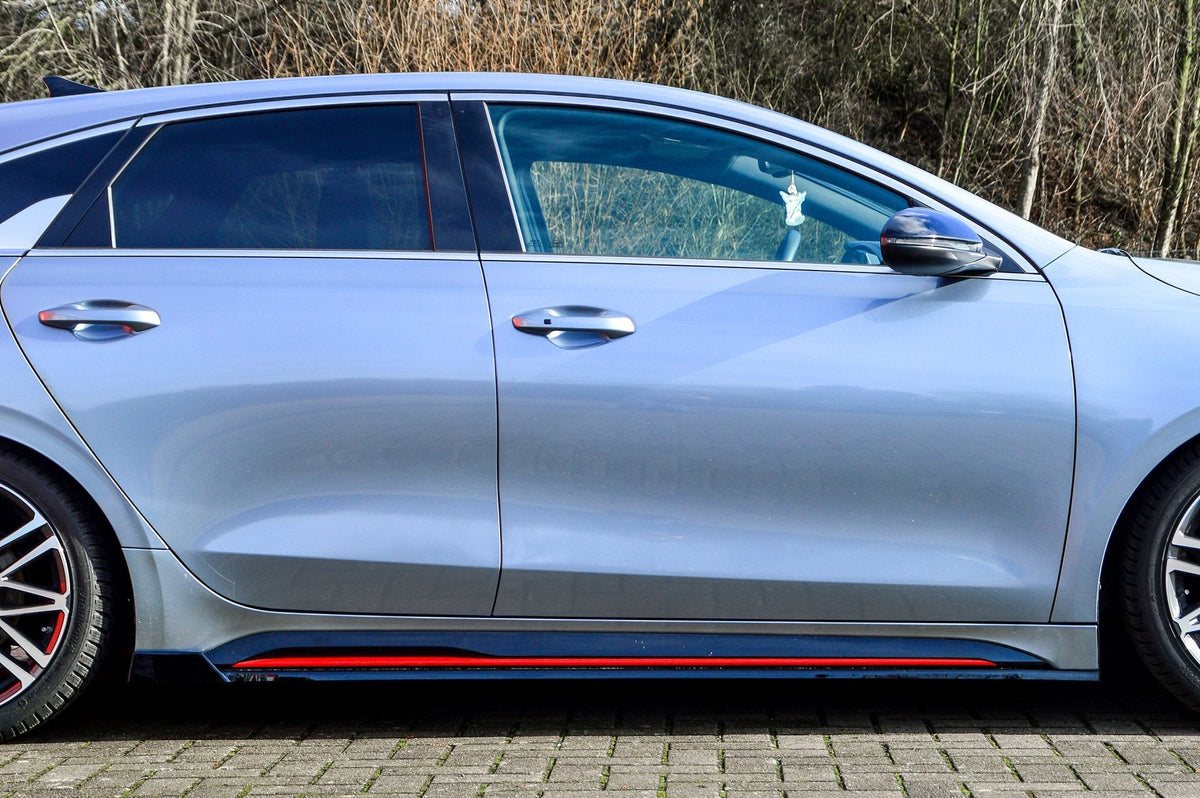 Seitenschweller mit Wing hinten passend für Kia Proceed GT + GT-Line