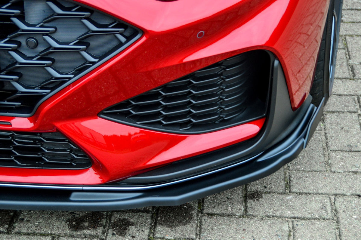 Cup Frontspoilerlippe mit Wing passend für Hyundai I30 N + N-Line Facelift