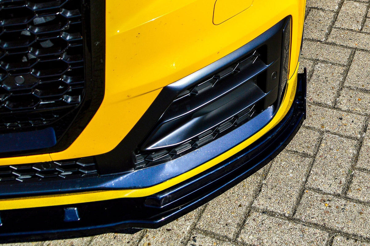 Cup Frontspoilerlippe mit Wing passend für Audi Q2 Sport GA aus ABS