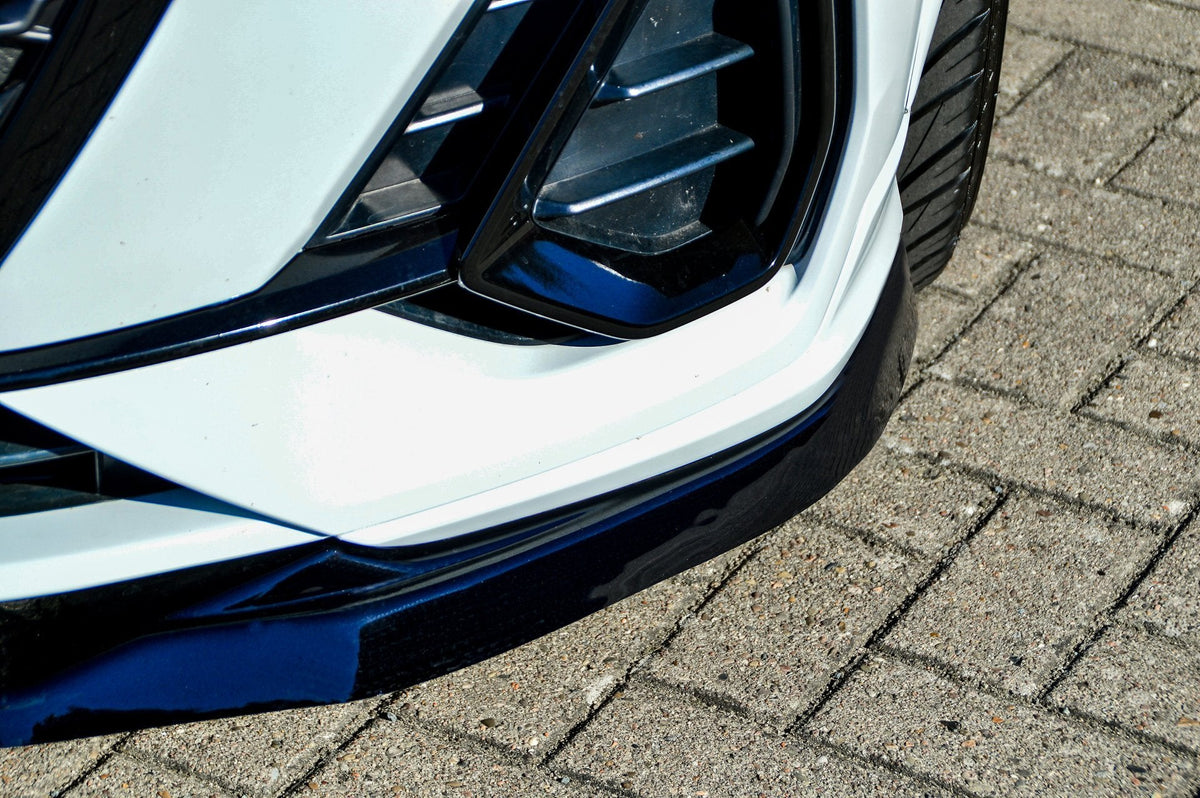 Cup Frontspoilerlippe passend für Audi Q3 F3/F3N mit S-Line aus ABS