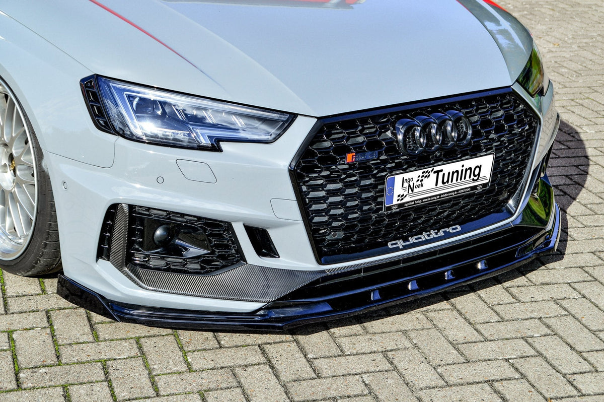 Cup Frontspoilerlippe mit Wing passend für Audi RS4 B9