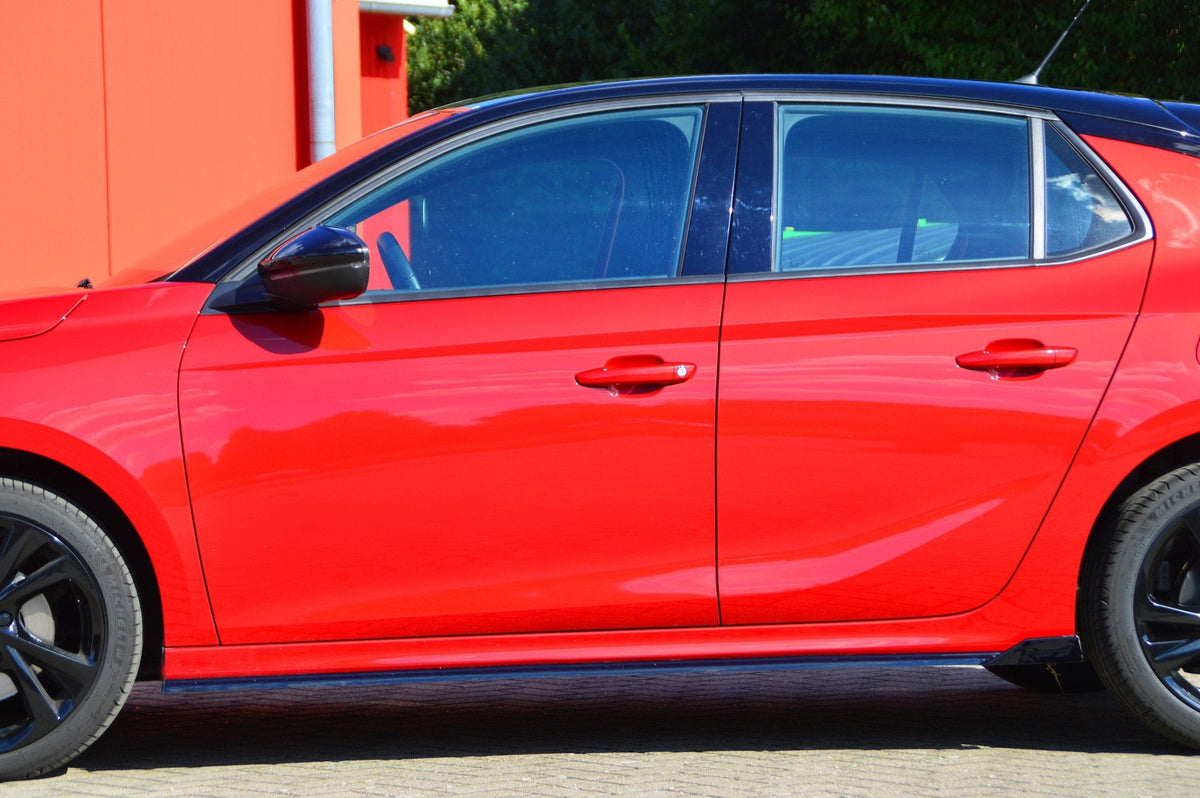 Seitenschweller mit Wing hinten passend für Opel Corsa F