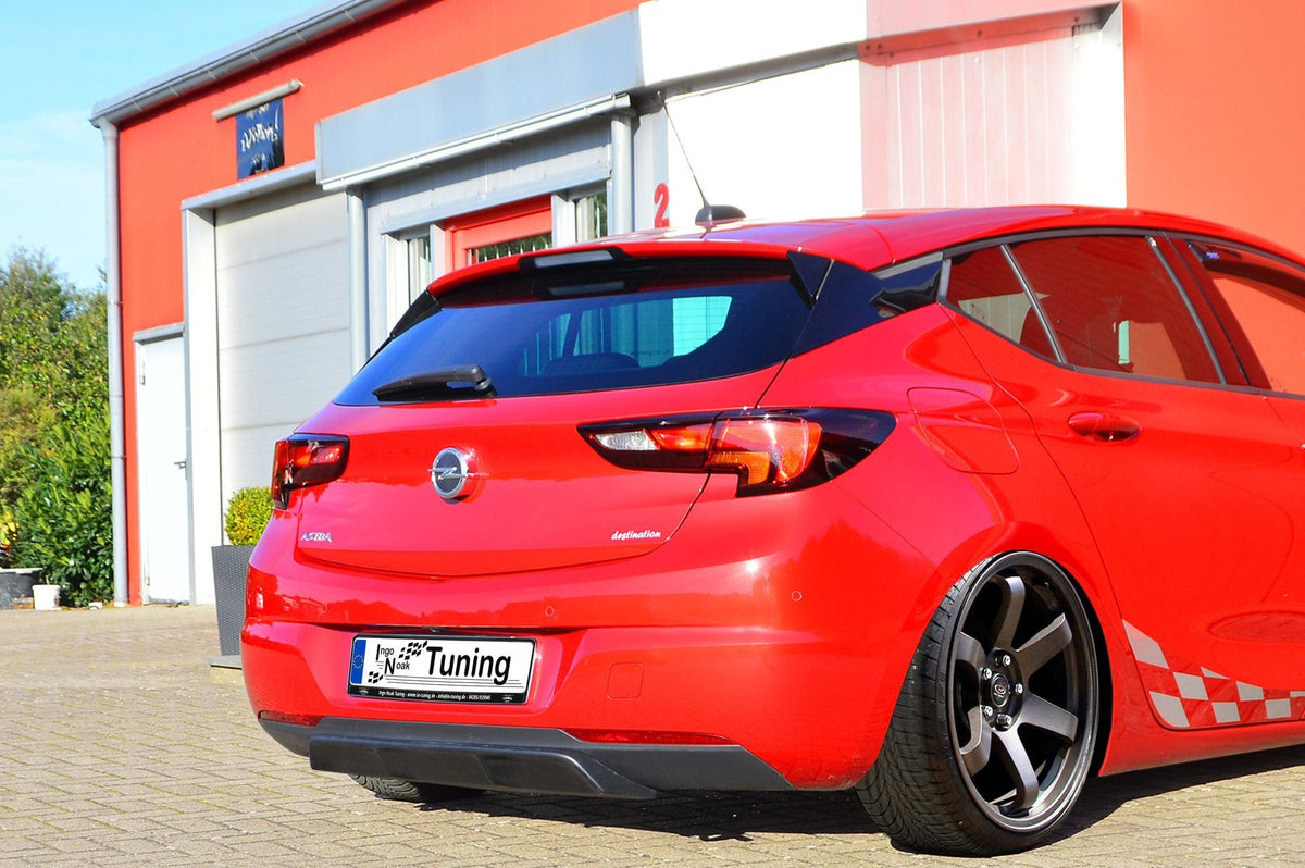 Heckdiffusor aus ABS passend für Opel Astra K Facelift 5.Türer