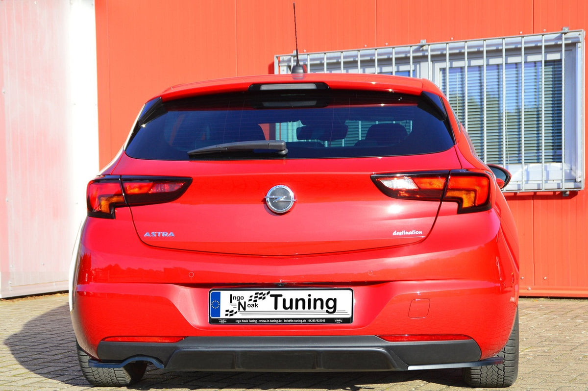 Heckdiffusor+ Seitenteilen aus ABS passend für Opel Astra K Facelift 5.Türer